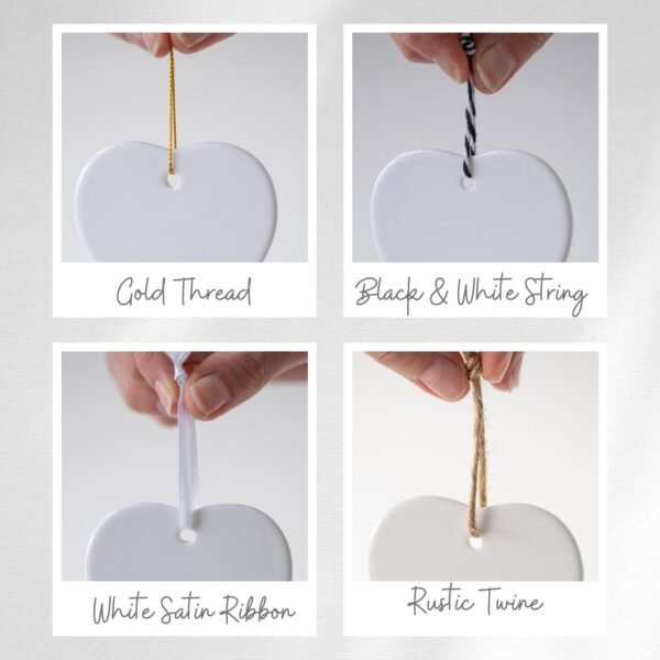 First Mothers Day Personalised  Heart Ceramic Gift - Image 2