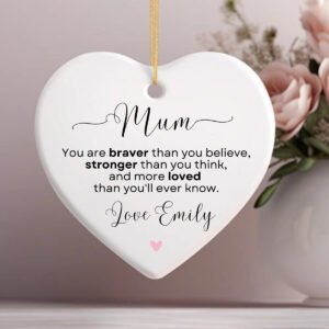 Mothers Day Gift from Daughter - Stronger Than You Think