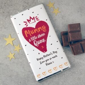 Mummy Title Above Queen Chocolate Bar